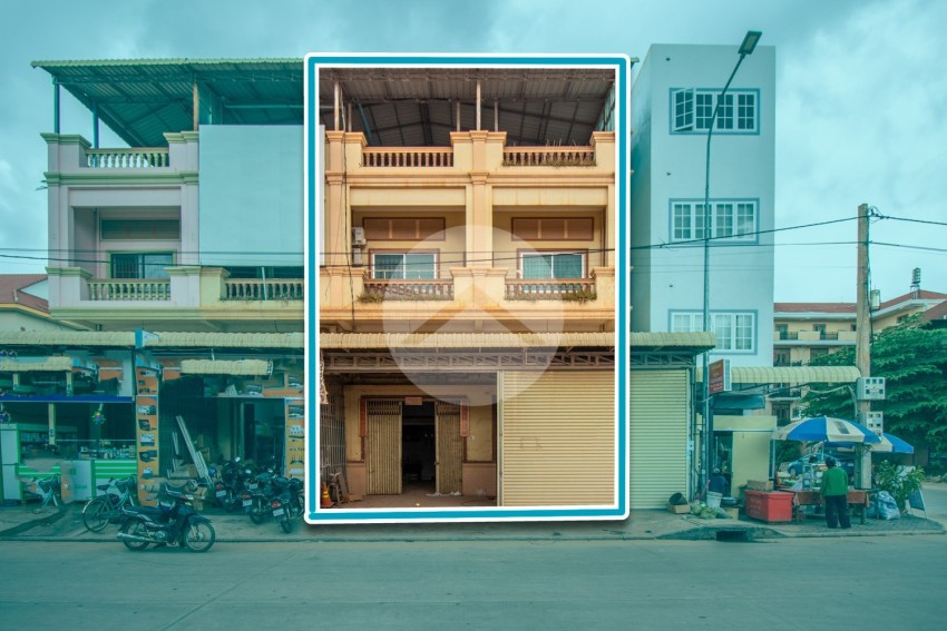 7 Bedroom Commercial Shophouse For Rent - Wat Bo, Siem Reap