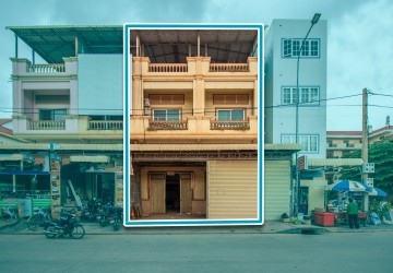 7 Bedroom Commercial Shophouse For Rent - Wat Bo, Siem Reap thumbnail