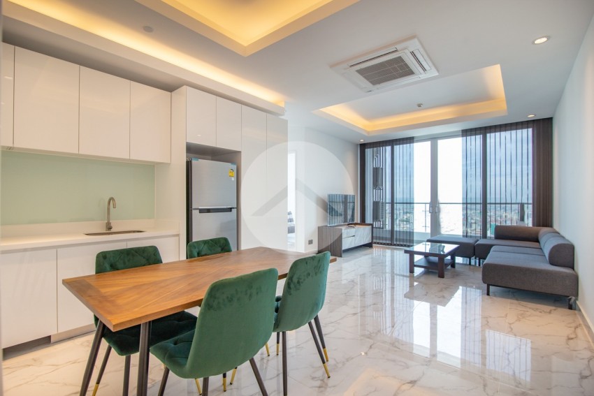 2 Bedroom Condo For Rent - J Tower 2, BKK1, Phnom Penh