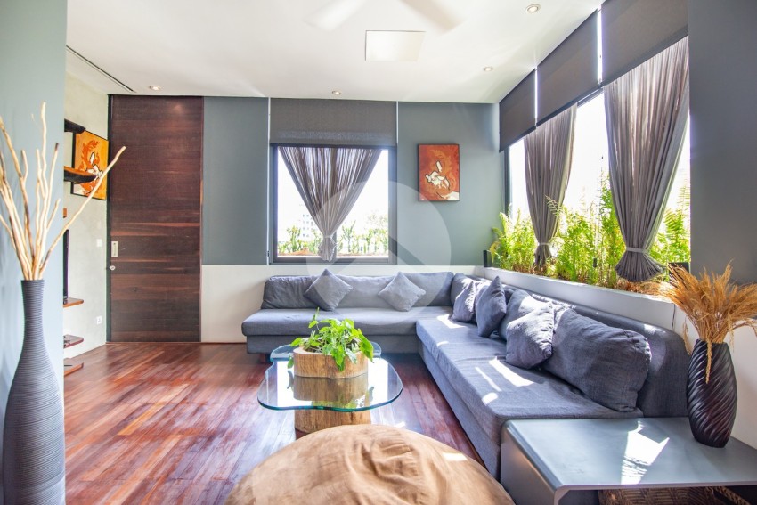 1 Bedroom Serviced Apartment - Tonle Bassac, Phnom Penh