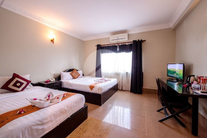 39 Bedroom Boutique Hotel For Rent - Night Market Area, Siem Reap