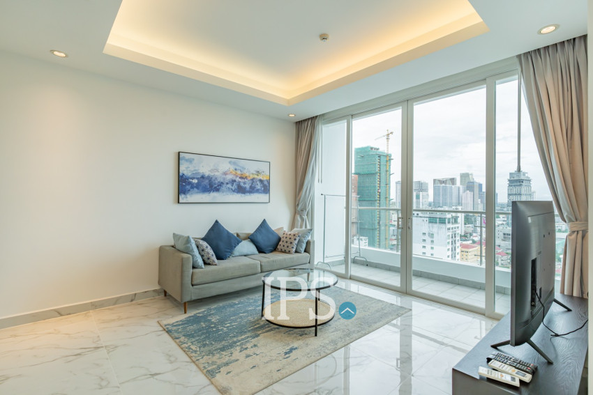 2 Bedroom Condo For Rent - J Tower 2, BKK1, Phnom Penh