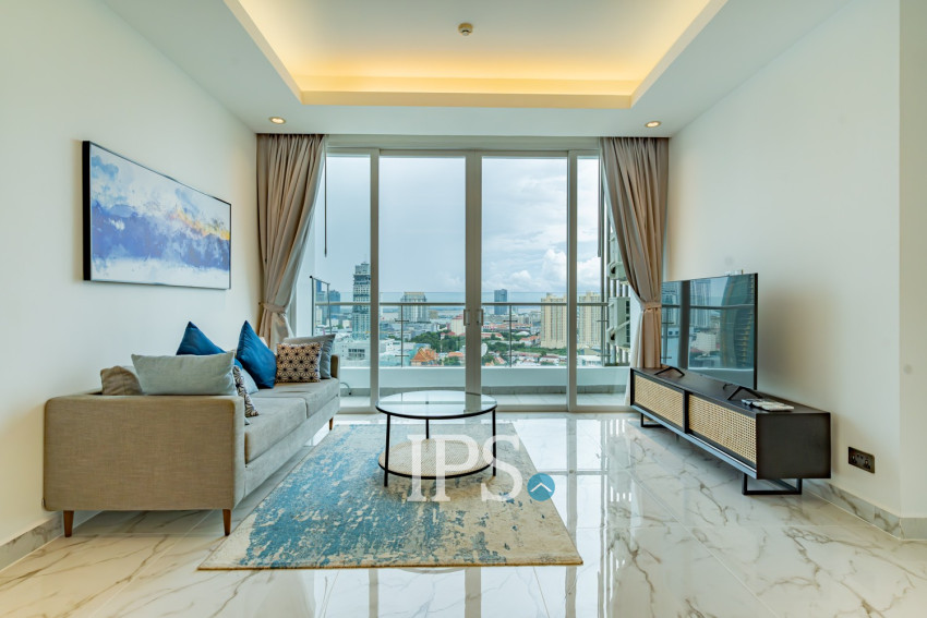 2 Bedroom Condo For Rent - J Tower 2, BKK1, Phnom Penh