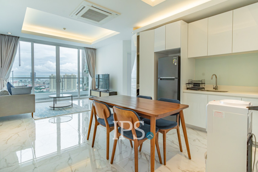 2 Bedroom Condo For Rent - J Tower 2, BKK1, Phnom Penh
