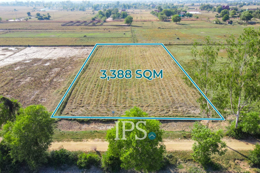 3388 Sqm Residential Land For Sale -  Chres, Siem Reap