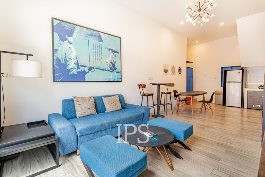 Renovated Duplex 2 Bedroom Apartment For Rent - Wat Phnom, Phnom Penh