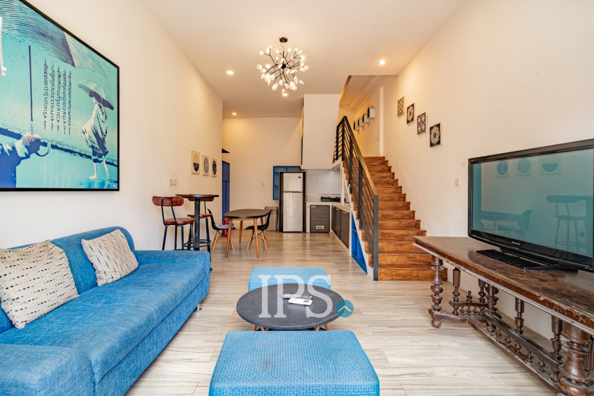 Renovated Duplex 2 Bedroom Apartment For Rent - Wat Phnom, Phnom Penh