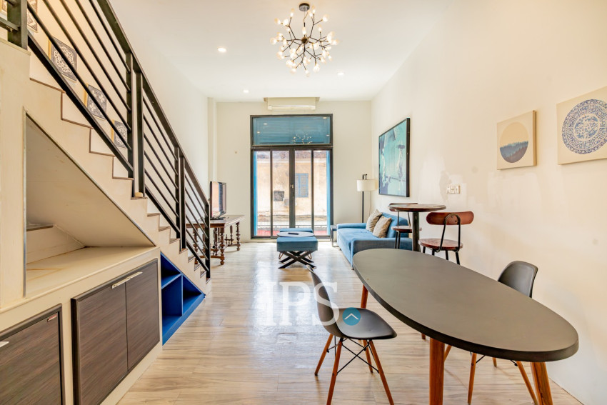 Renovated Duplex 2 Bedroom Apartment For Rent - Wat Phnom, Phnom Penh