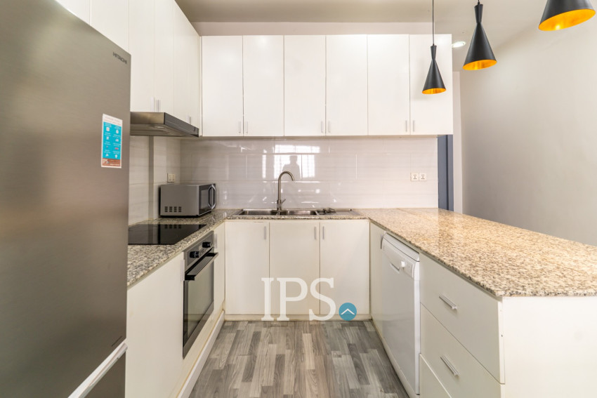 Renovated 1 Bedroom Apartment For Rent - Chakto Mukh, Phnom Penh