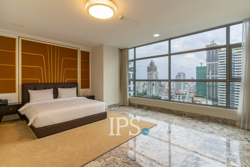 Luxury 3 Bedroom Penthouse For Rent - BKK1, Phnom Penh