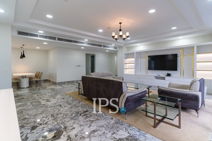 Luxury 3 Bedroom Penthouse For Rent - BKK1, Phnom Penh