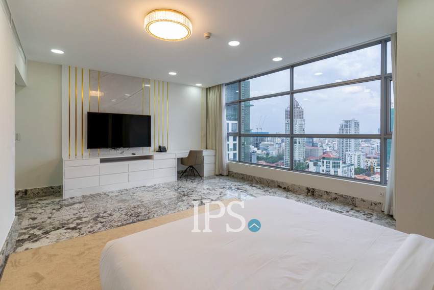 Luxury 3 Bedroom Penthouse For Rent - BKK1, Phnom Penh