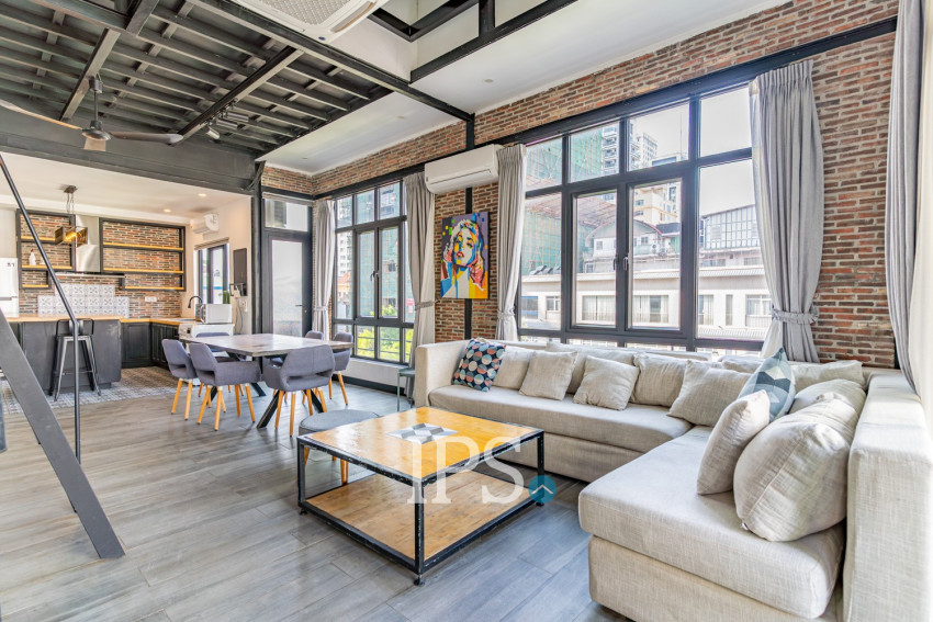 Renovated 3 Bedroom Apartment For Rent - BKK1, Phnom Penh