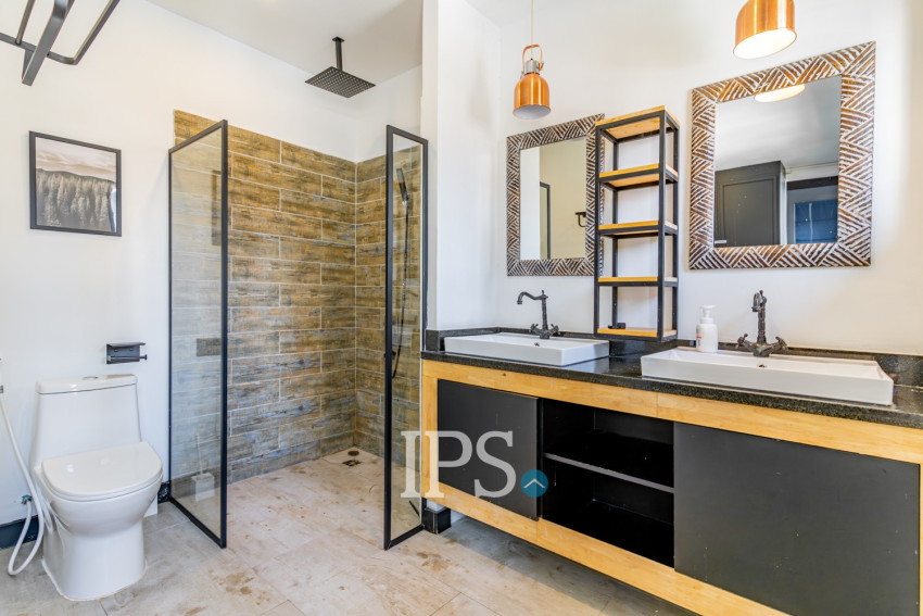 Renovated 3 Bedroom Apartment For Rent - BKK1, Phnom Penh