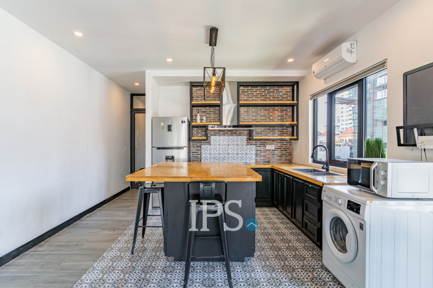 Renovated 3 Bedroom Apartment For Rent - BKK1, Phnom Penh