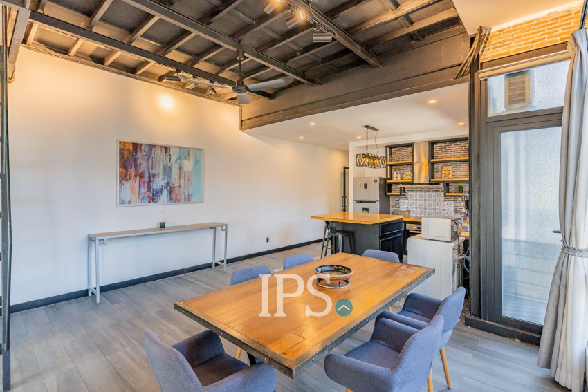 Renovated 3 Bedroom Apartment For Rent - BKK1, Phnom Penh