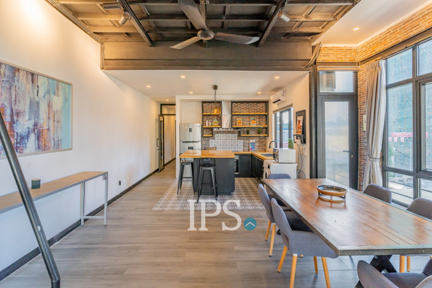 Renovated 3 Bedroom Apartment For Rent - BKK1, Phnom Penh