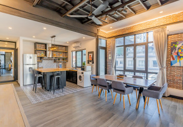 Renovated 3 Bedroom Apartment For Rent - BKK1, Phnom Penh thumbnail