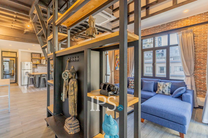 Renovated 3 Bedroom Apartment For Rent - BKK1, Phnom Penh