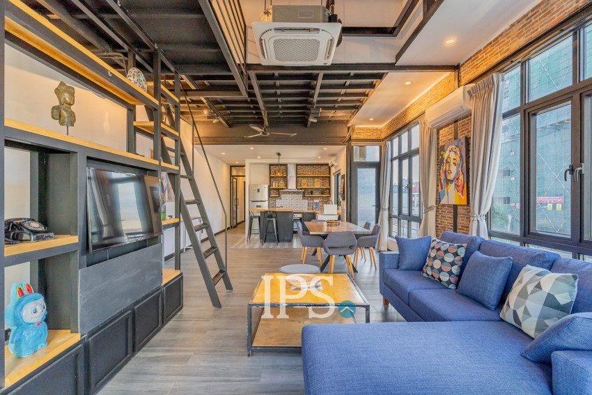 Renovated 3 Bedroom Apartment For Rent - BKK1, Phnom Penh