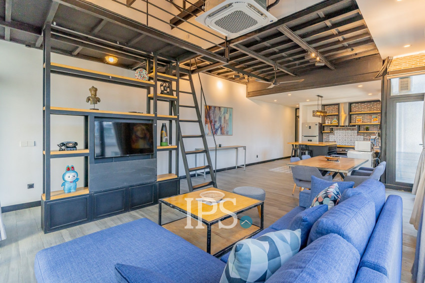 Renovated 3 Bedroom Apartment For Rent - BKK1, Phnom Penh