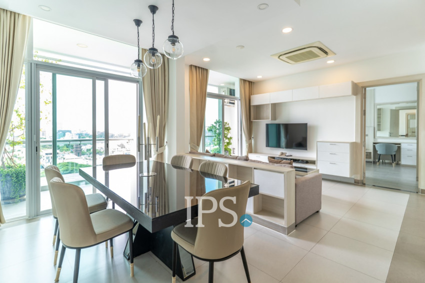 3 Bedroom Serviced Apartment For Rent -  BKK1, Phnom Penh