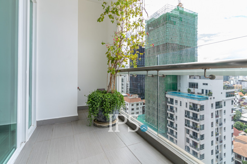 3 Bedroom Serviced Apartment For Rent -  BKK1, Phnom Penh