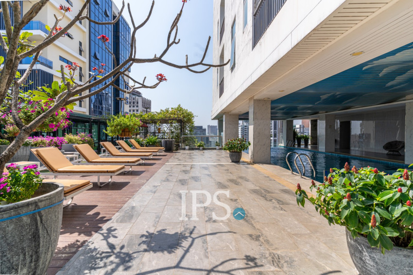 3 Bedroom Serviced Apartment For Rent -  BKK1, Phnom Penh