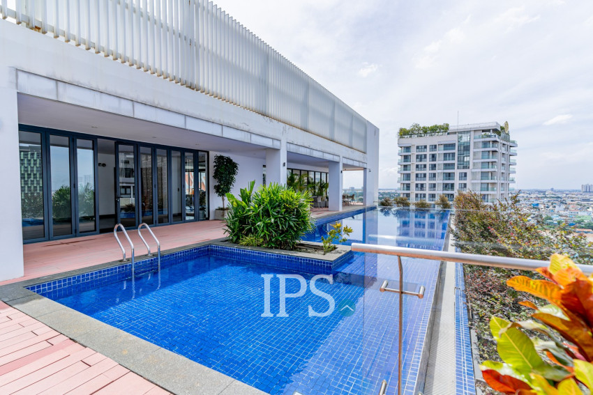 3 Bedroom Condo For Rent - Embassy Residences, Tonle Bassac, Phnom Penh