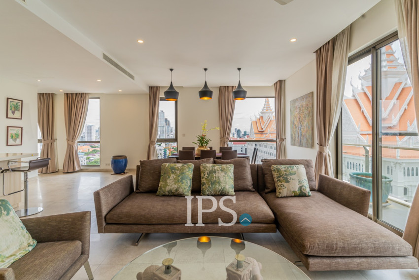 3 Bedroom Condo For Rent - Embassy Residences, Tonle Bassac, Phnom Penh