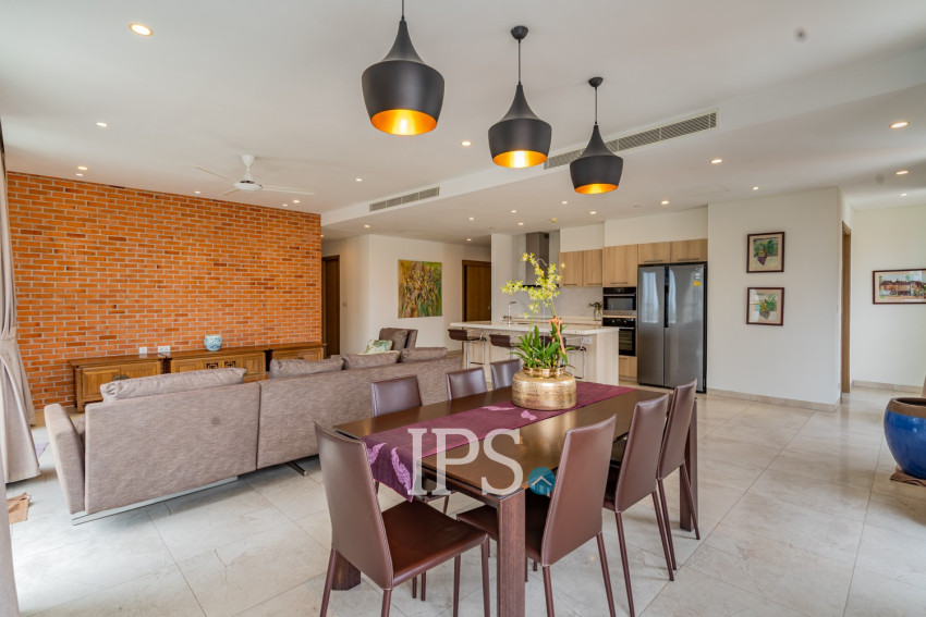 3 Bedroom Condo For Rent - Embassy Residences, Tonle Bassac, Phnom Penh