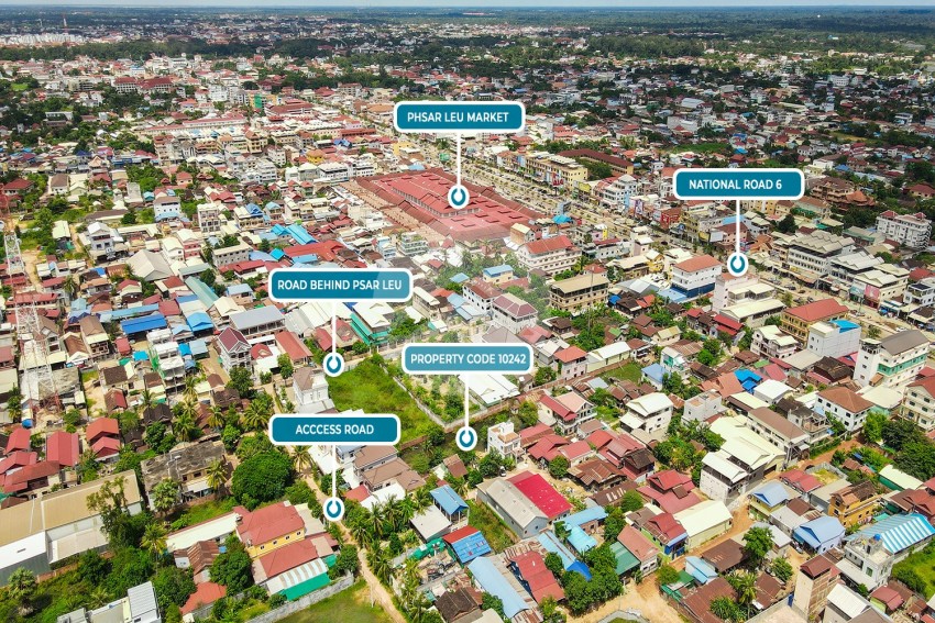 1151 Sqm Land For Sale - Behind Phar Ler, Siem Reap