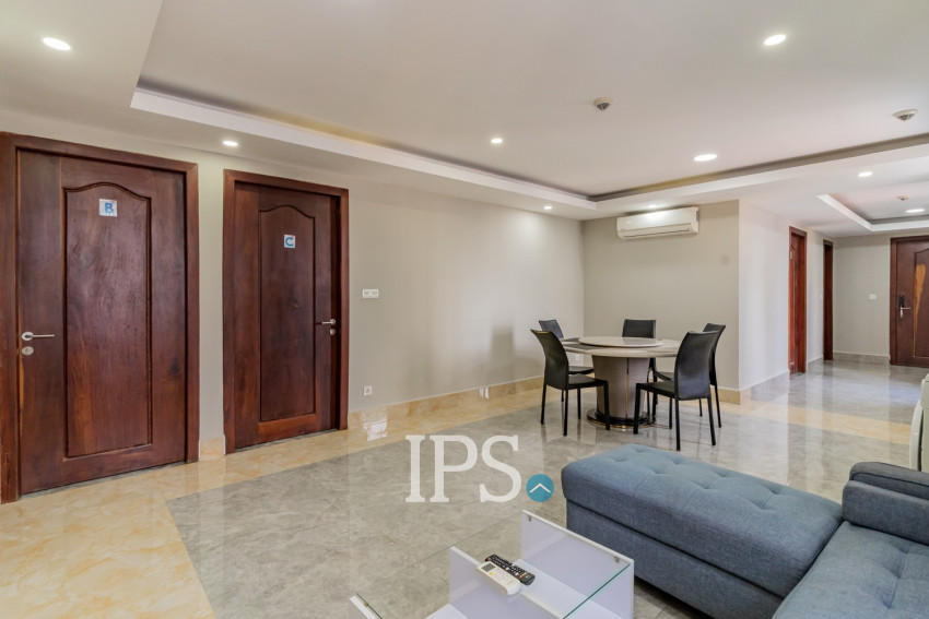 4 Bedroom Serviced Apartment For Rent - BKK2, Phnom Penh