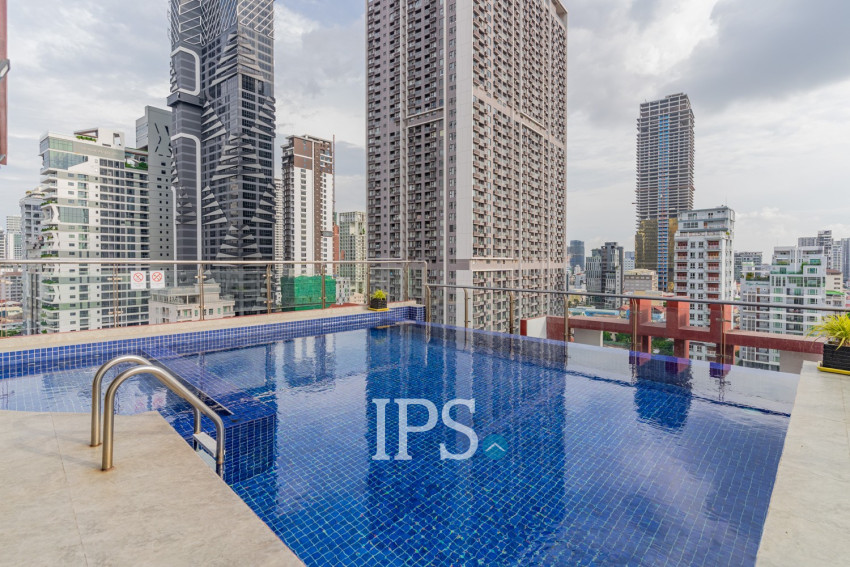 4 Bedroom Serviced Apartment For Rent - BKK2, Phnom Penh