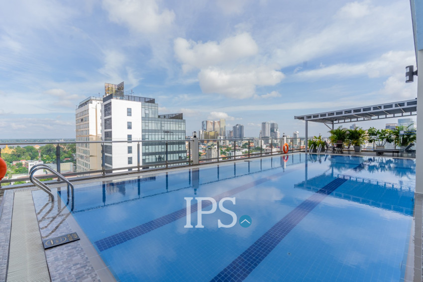 2 Bedroom Serviced Apartment For Rent - Beoung Raing, Phnom Penh