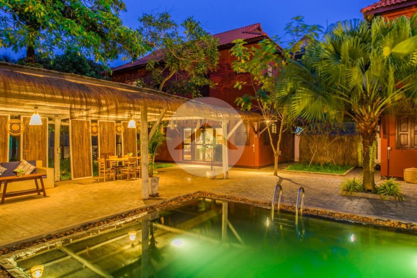 4 Bedroom Garden Villa Resort  For Rent - Sala Kamreuk, Siem Reap