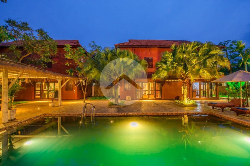 4 Bedroom Garden Villa Resort  For Rent - Sala Kamreuk, Siem Reap