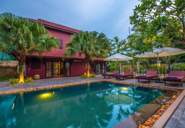 4 Bedroom Garden Villa Resort  For Rent - Sala Kamreuk, Siem Reap thumbnail