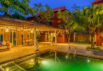 4 Bedroom Garden Villa Resort  For Rent - Sala Kamreuk, Siem Reap thumbnail