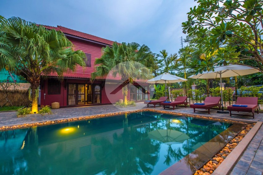 4 Bedroom Garden Villa Resort  For Rent - Sala Kamreuk, Siem Reap