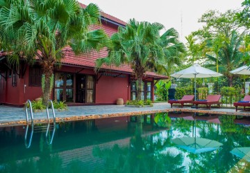 4 Bedroom Garden Villa Resort  For Rent - Sala Kamreuk, Siem Reap thumbnail