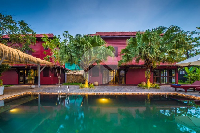 4 Bedroom Garden Villa Resort  For Rent - Sala Kamreuk, Siem Reap