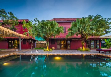 4 Bedroom Garden Villa Resort  For Rent - Sala Kamreuk, Siem Reap thumbnail