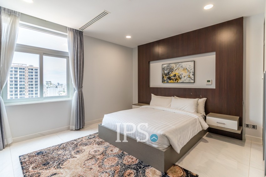 3 Bedroom Serviced Apartment For Rent - BKK2 , Phnom Penh