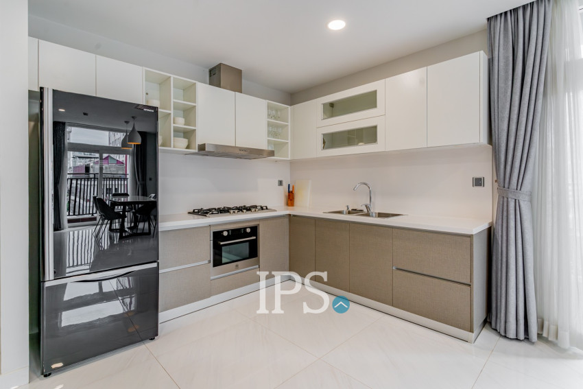 3 Bedroom Serviced Apartment For Rent - BKK2 , Phnom Penh