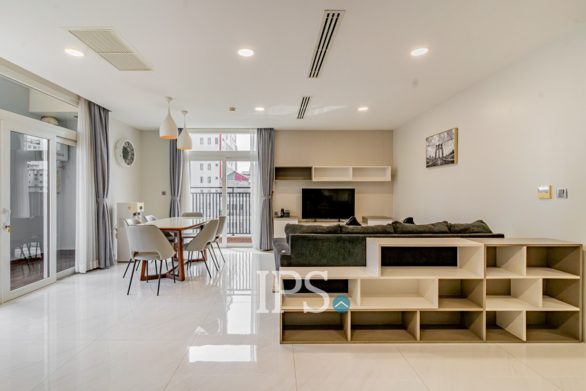 3 Bedroom Serviced Apartment For Rent - BKK2 , Phnom Penh