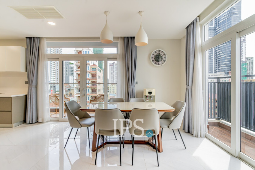 3 Bedroom Serviced Apartment For Rent - BKK2 , Phnom Penh