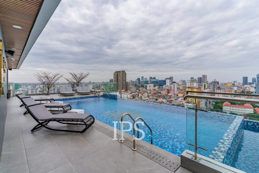 3 Bedroom Serviced Apartment For Rent - BKK2 , Phnom Penh