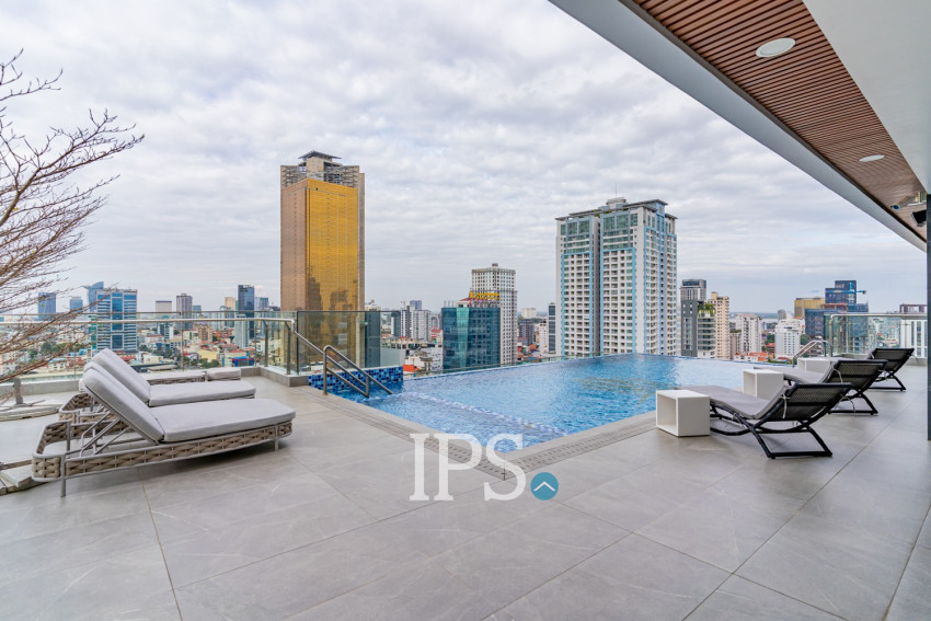 3 Bedroom Serviced Apartment For Rent - BKK2 , Phnom Penh