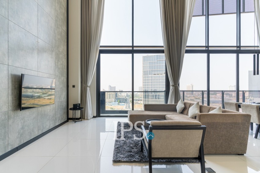 4 Bedroom Penthouse For Rent -  Mittapheap, Phnom Penh